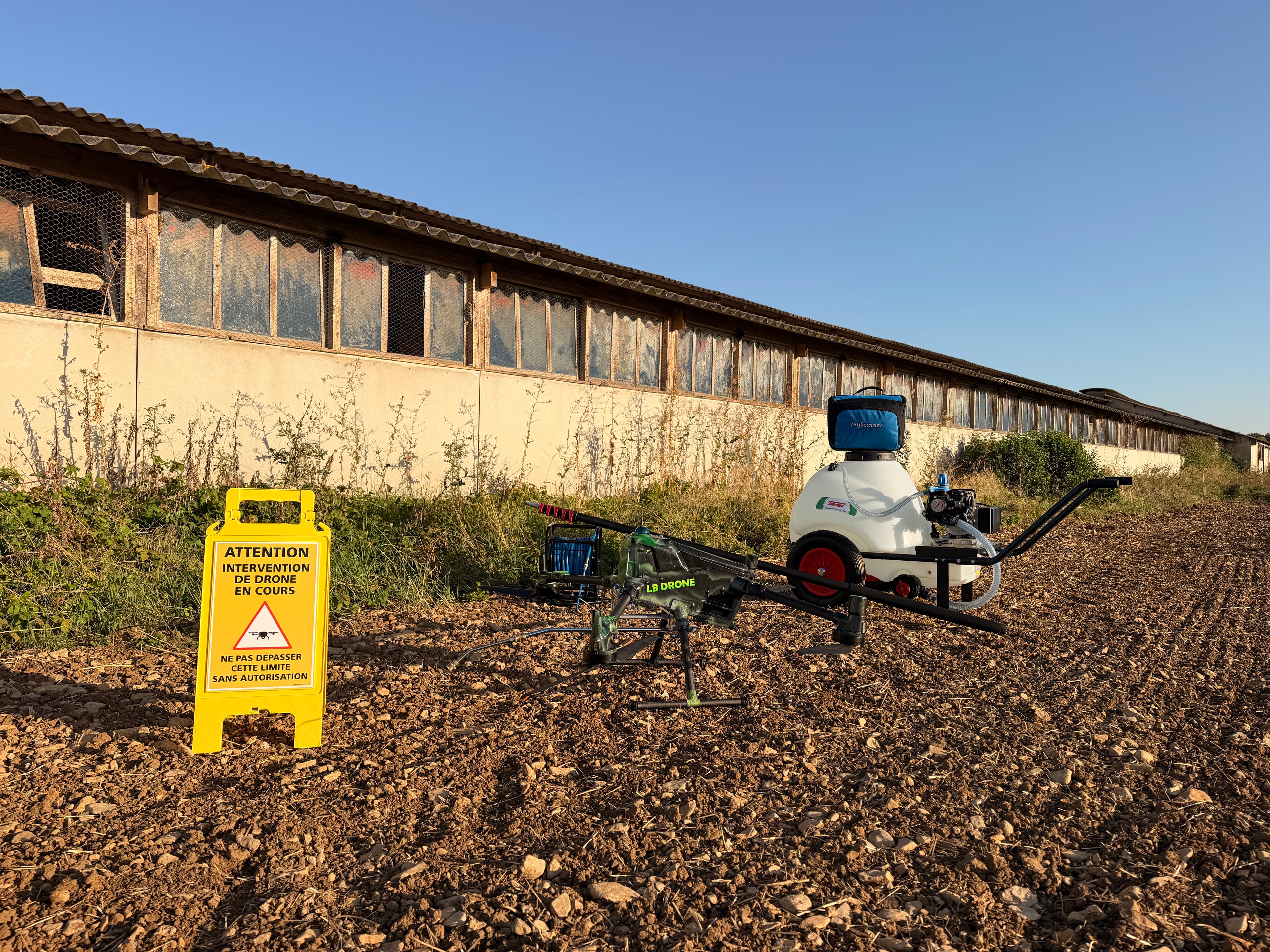 Intervention par drone LB Drone